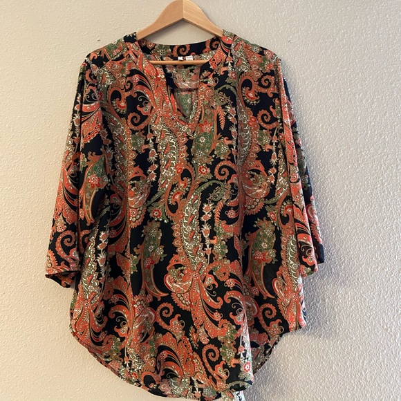 Cato Tops - Cato - 18/20 - paisley blouse